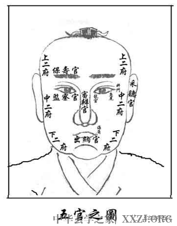 传统相法之《五官总论》(附五官诗)【相人】 传统相法之《五官总论》(附五官诗)【相人】