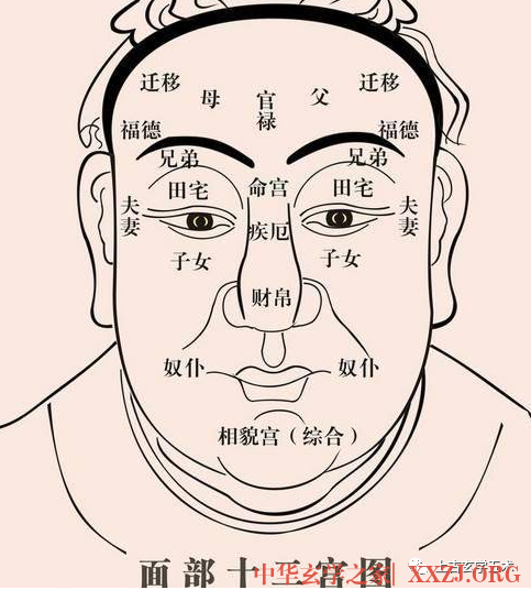 麻衣相法大全图解【相人】 麻衣相法大全图解【相人】