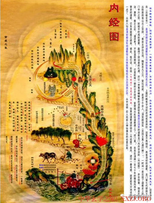 道家功夫内经图破译解析【丹法】