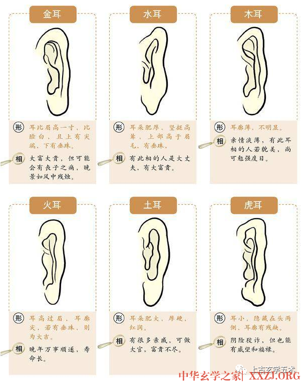 麻衣相法大全图解【相人】 麻衣相法大全图解【相人】